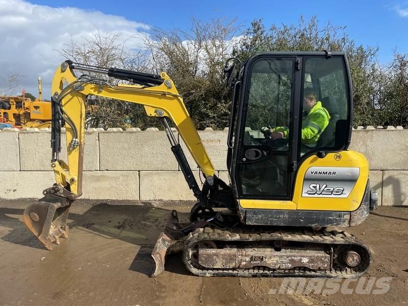 Yanmar sv26 Mini bageri < 7t