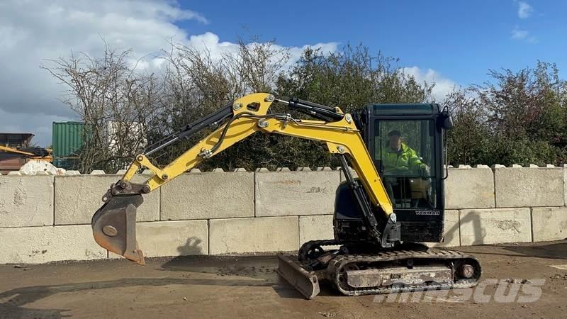 Yanmar sv26 Mini bageri < 7t