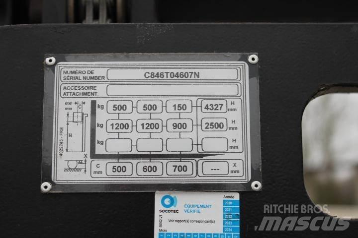 Yale MS12AC Ručni električni viljuškar