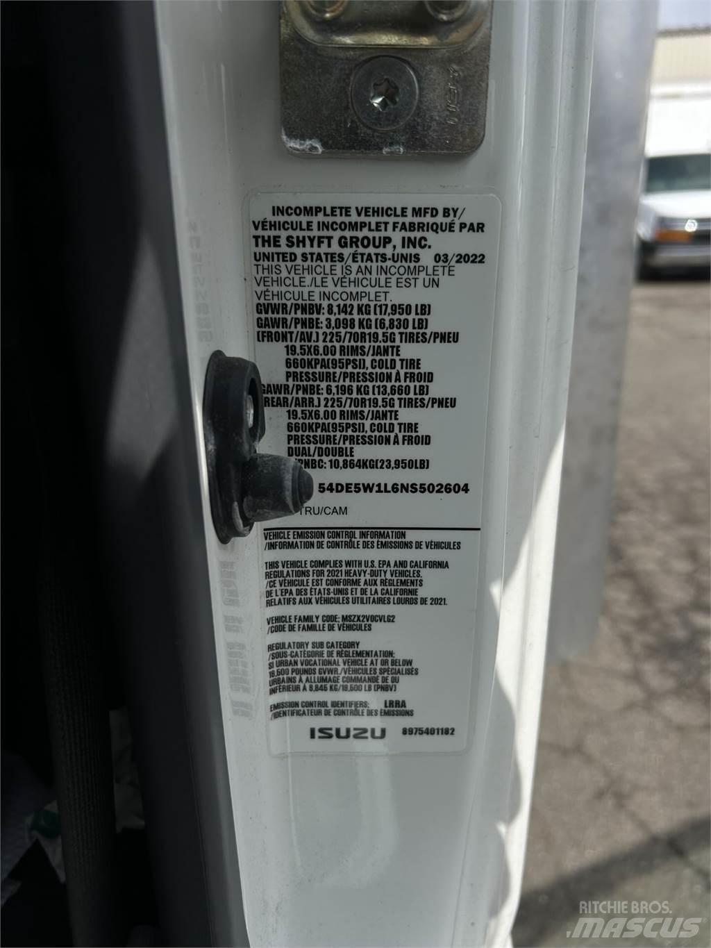 Isuzu NQR Sanduk kamioni