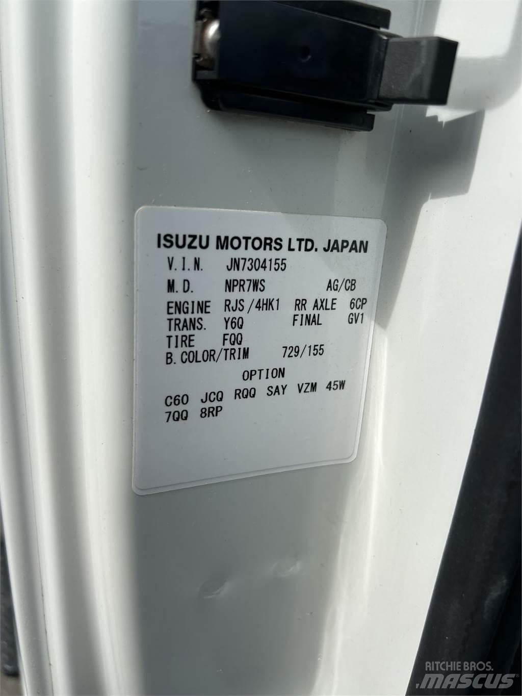 Isuzu NRR DC Sanduk kamioni