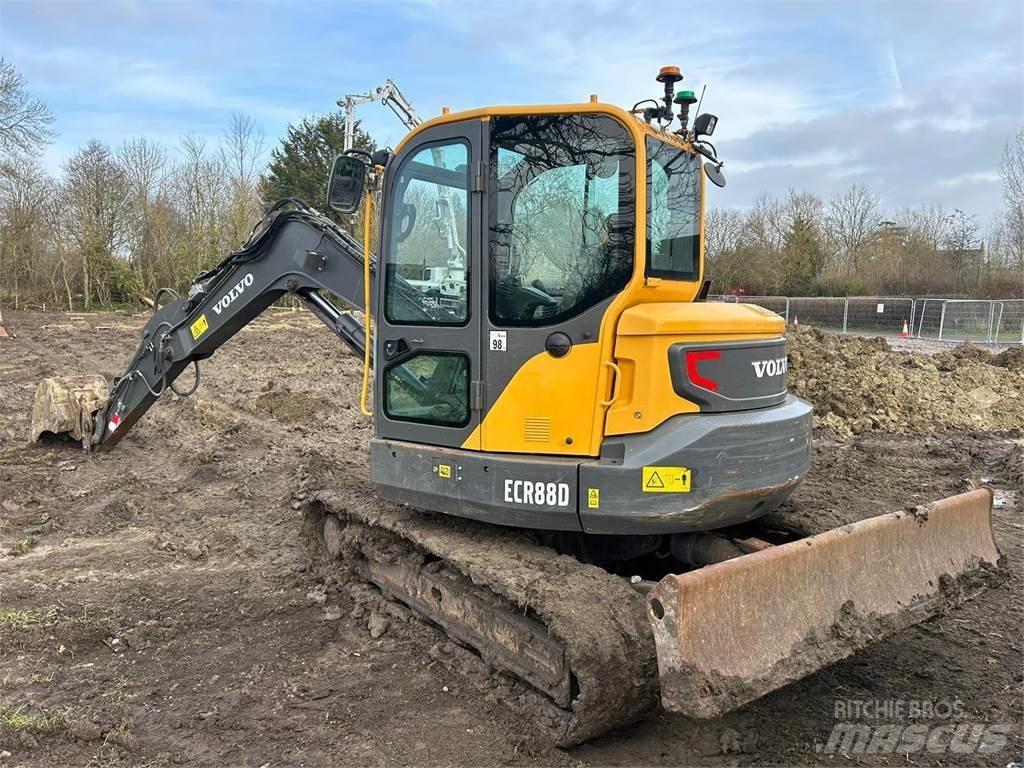 Volvo ECR88D Bageri guseničari