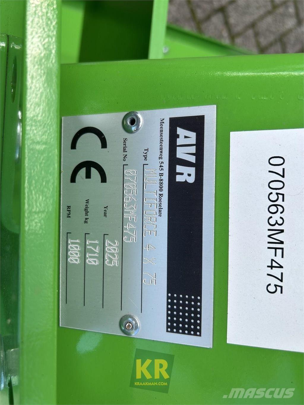 AVR MultiForce Odstranjivači stabljika krompira