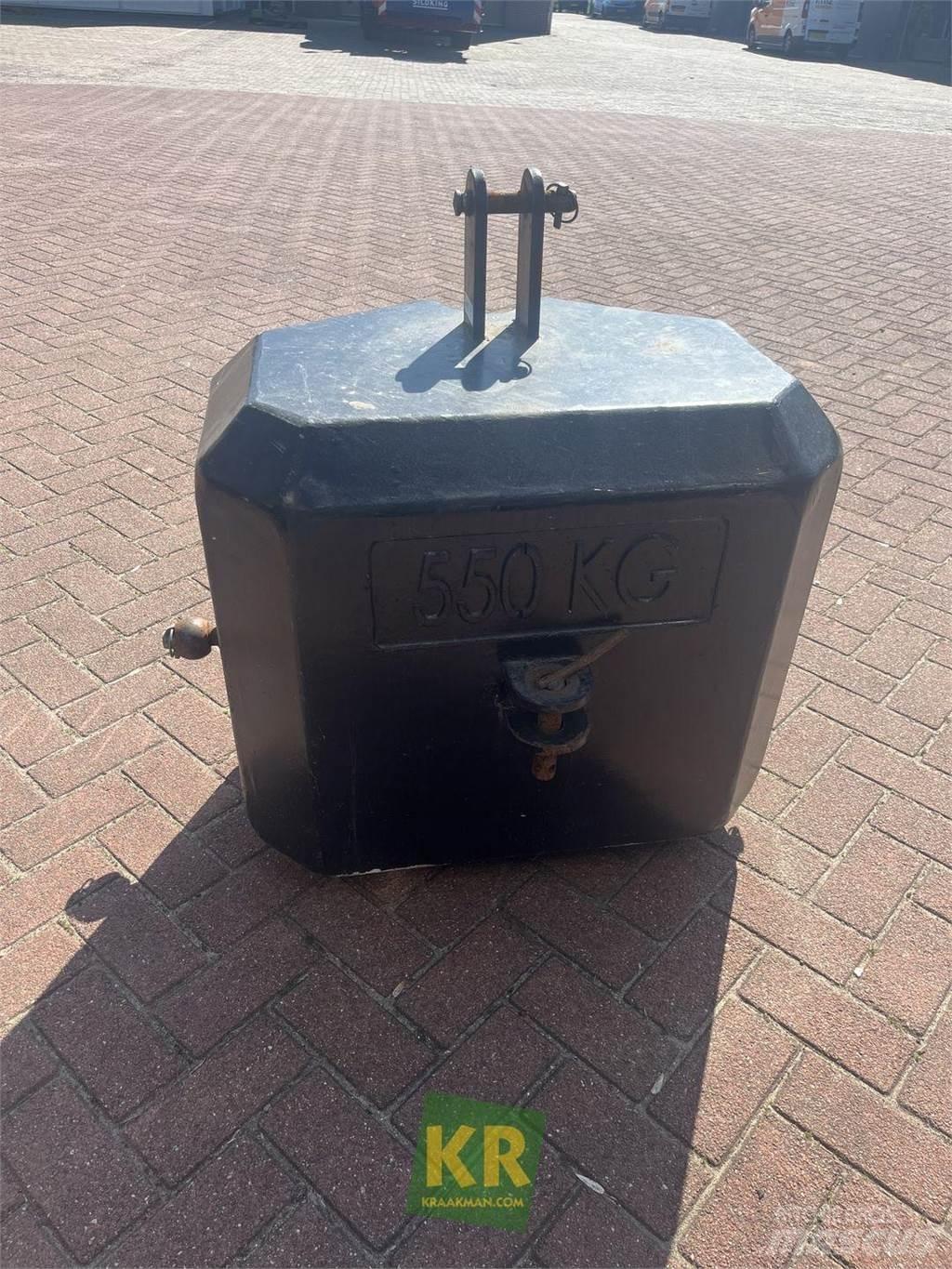  Overige gewichten Prednji tegovi