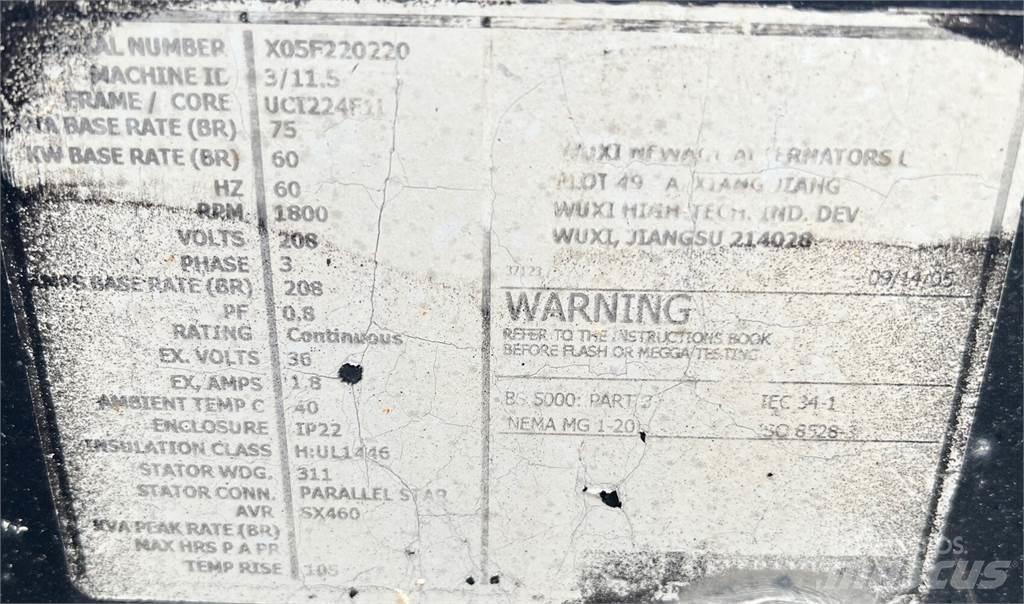Perkins 60kW Dizel generatori