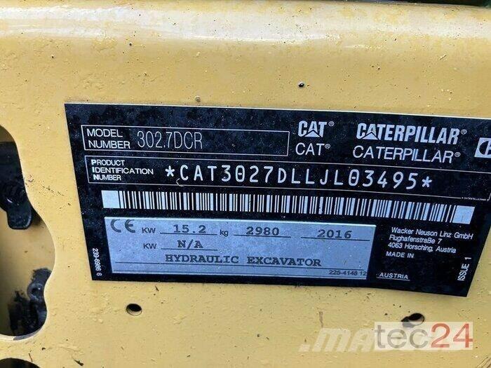 CAT 302.7 D Bageri točkaši