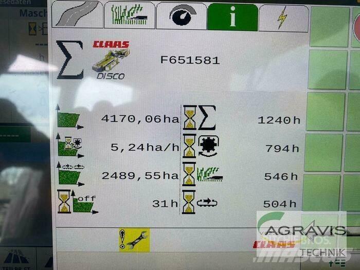 CLAAS DISCO 9200 C AS Kosilice