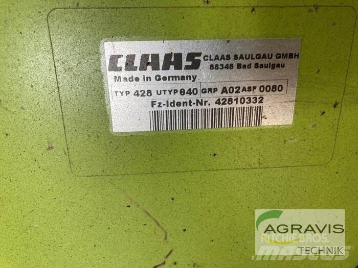 CLAAS PU 300 HD Priključci za mašine za stočnu hranu na sopstveni pogon