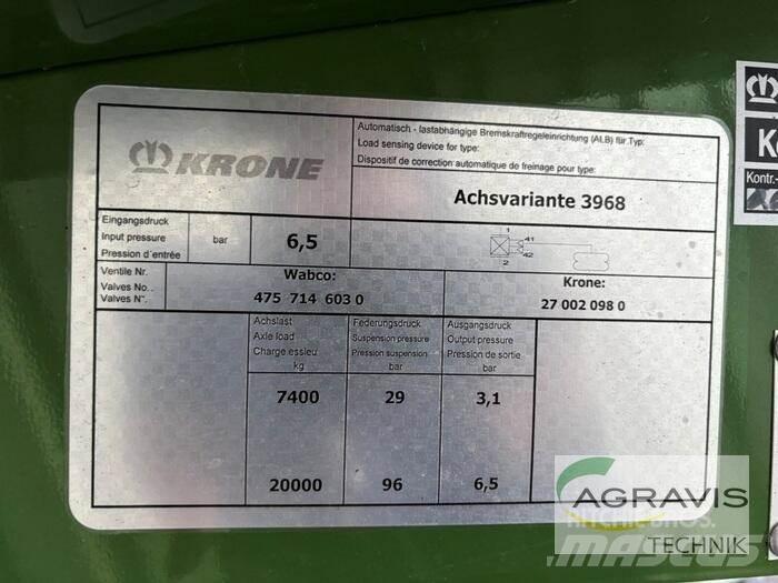 Krone GX 440 Samoutovarne prikolice