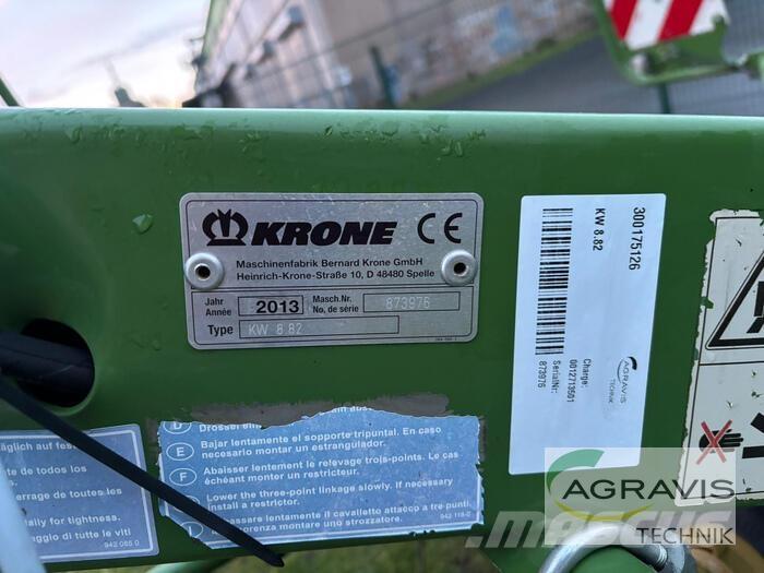Krone KW 8.82 Okretači i sakupljači sena