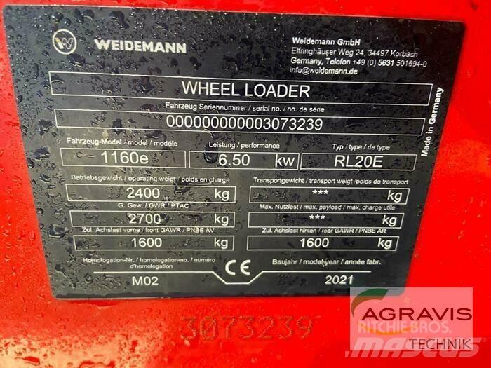 Weidemann 1160E Utovarivači na točkove