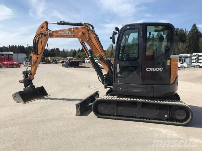 CASE CX60C Mini bageri < 7t