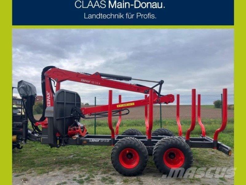 Krpan GP 8 DF Mašine za sečenje drveća