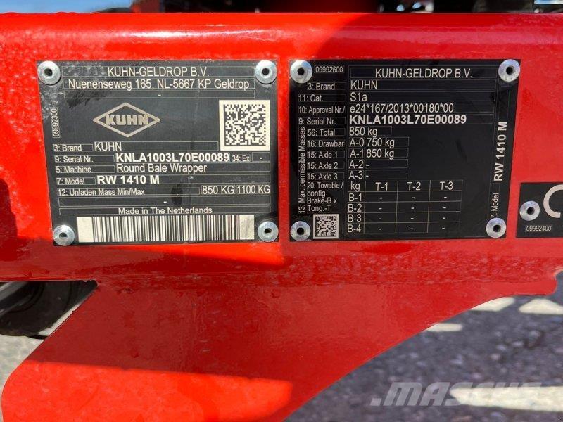 Kuhn RW 1410M Omotači bala