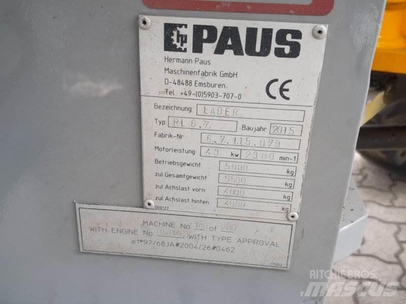 Paus RL 6.7 Utovarivači na točkove
