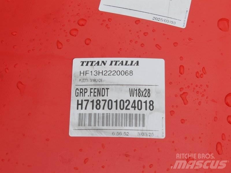 Titan W 18x28 Gume, točkovi i felne