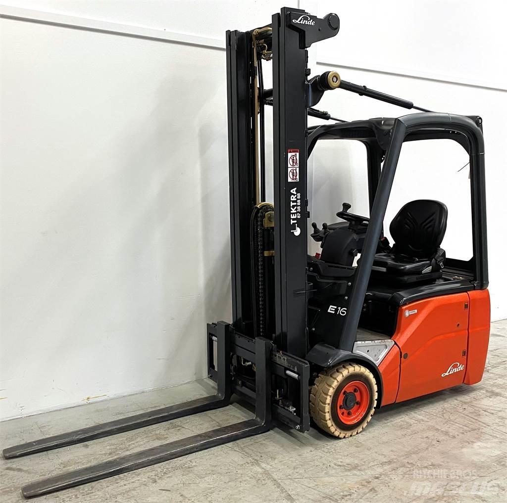 Linde E 16 C-01 Električni viljuškari