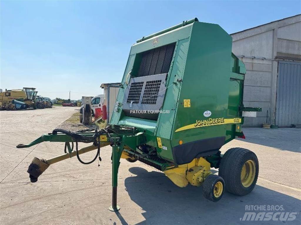 John Deere 592 Prese/balirke za rolo bale