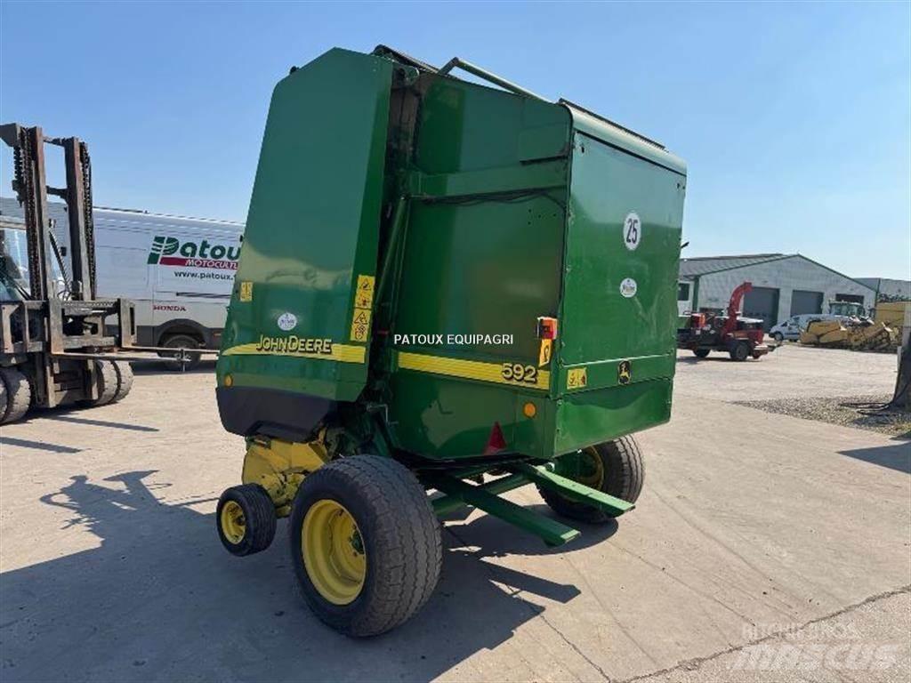 John Deere 592 Prese/balirke za rolo bale