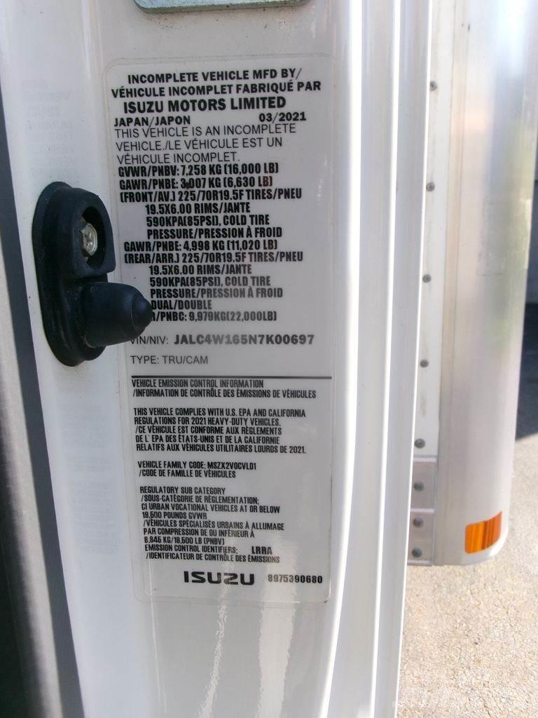 Isuzu FVR Sanduk kamioni