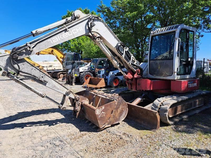 Takeuchi TB80FR Mini bageri < 7t