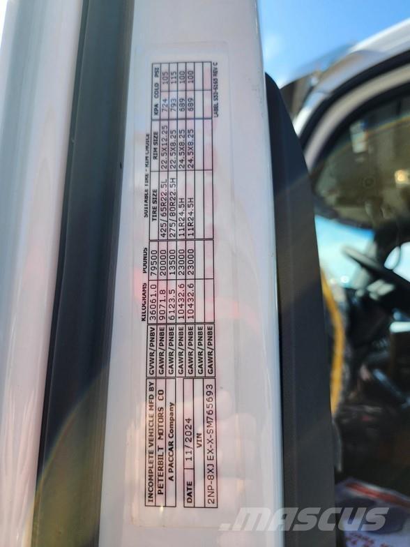 Peterbilt 548 Kiperi kamioni