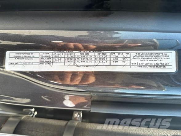 Peterbilt 567 Tegljači