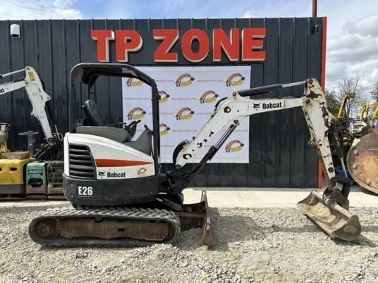 Bobcat E26 Canopy Mini bageri < 7t