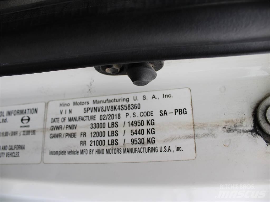 Hino 338 Kamioni sa otvorenim sandukom
