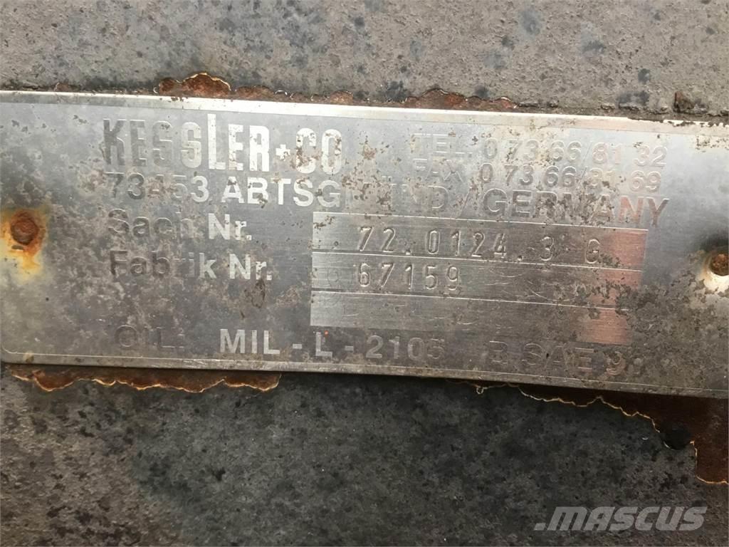 Faun ATF 60-4 axle 3 Osovine