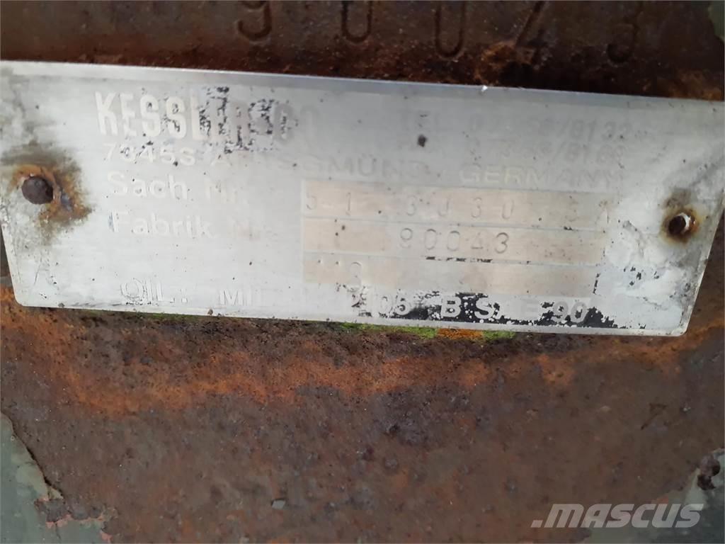 Faun RTF 25 axle 2 Osovine