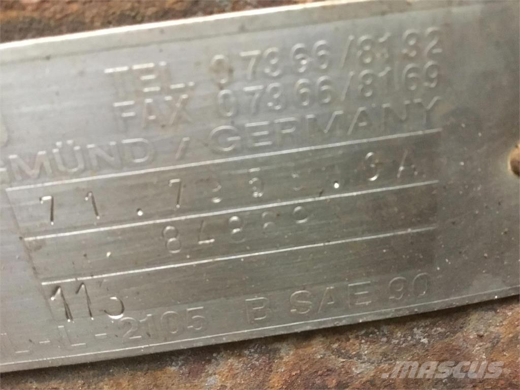 Faun RTF 45 axle 2 Osovine