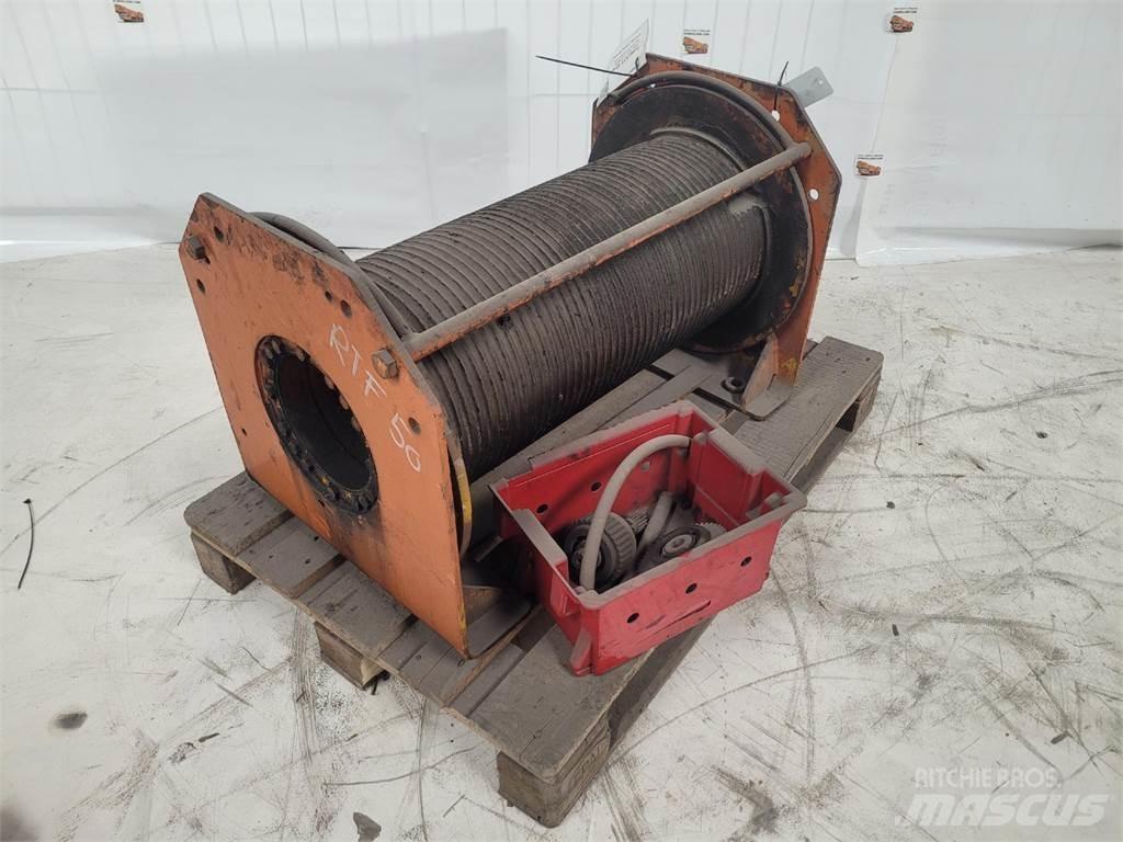 Faun RTF 50 winch Delovi i oprema za kran
