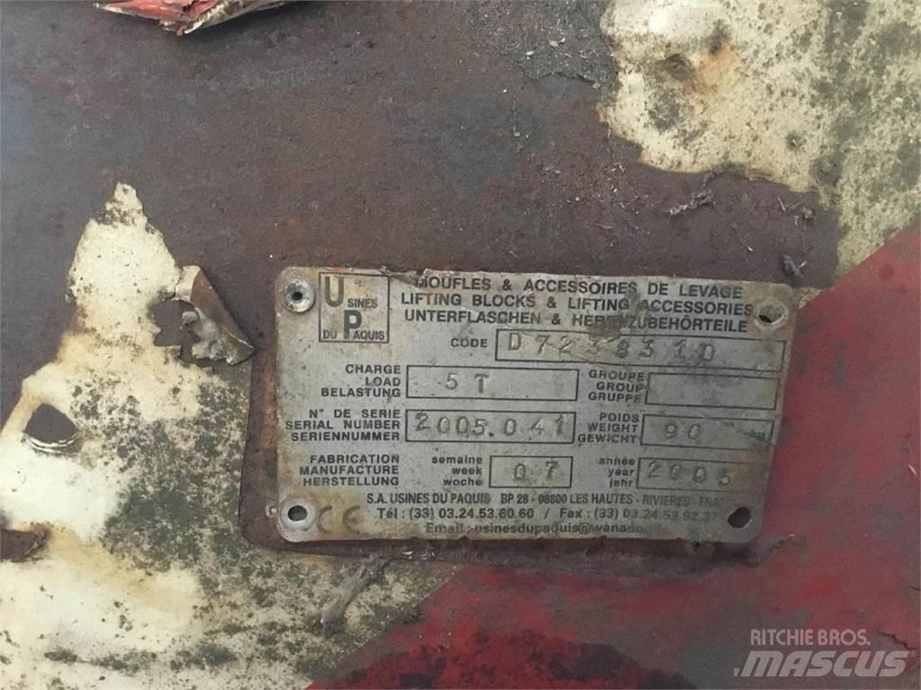 Hookblock 5ton Delovi i oprema za kran