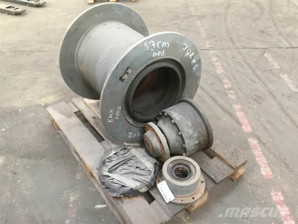 Krupp KMK 4070 winch Delovi i oprema za kran
