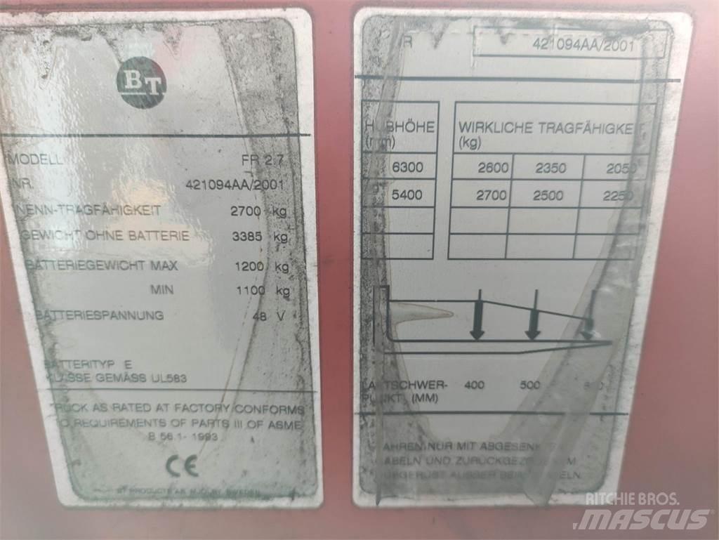 BT FR2-7 Viljuškari sa 4-stranskim dohvatom