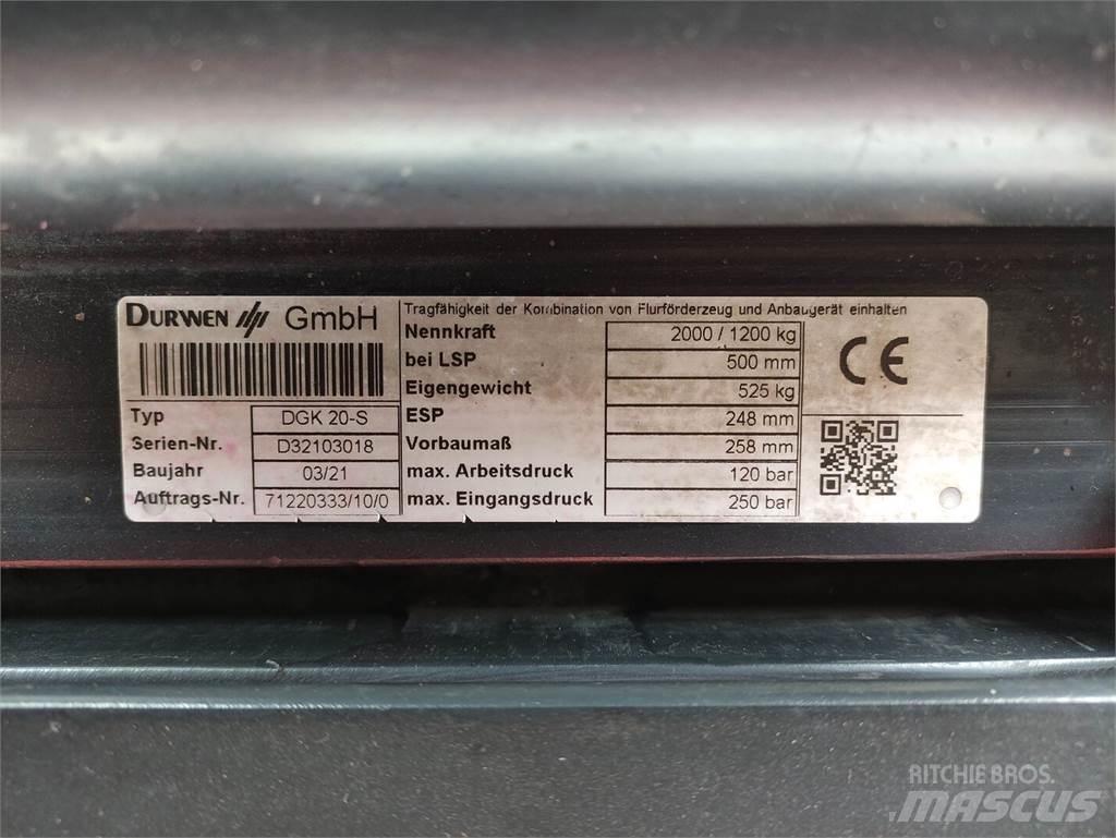 Durwen DGK 20-S Pritege za bale