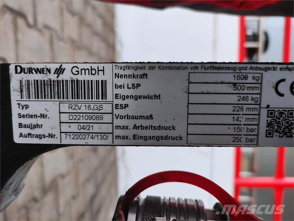 Durwen RZV 16 GS Ostalo