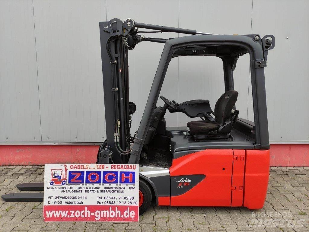 Linde E16-02-386 Električni viljuškari