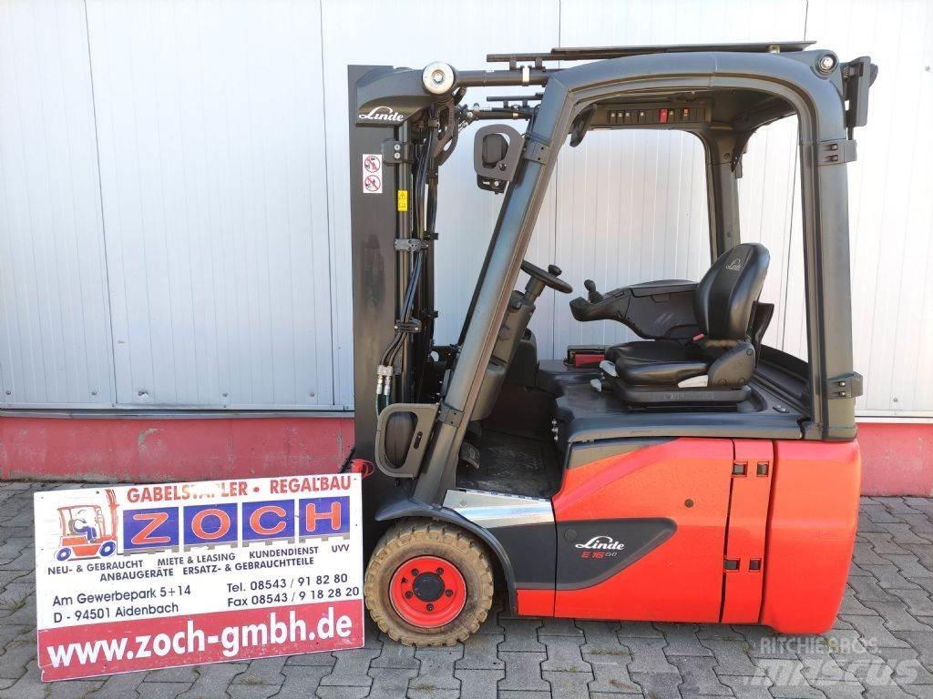 Linde E16C-02-386 EVO Električni viljuškari