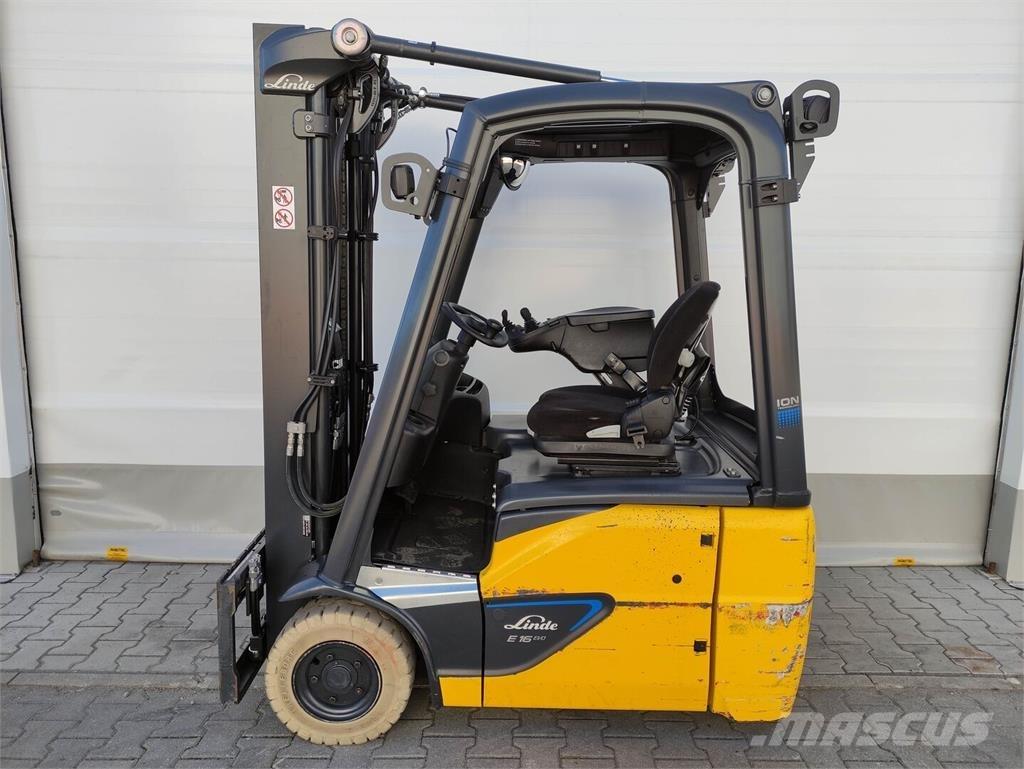 Linde E16C-02-386 EVO Električni viljuškari