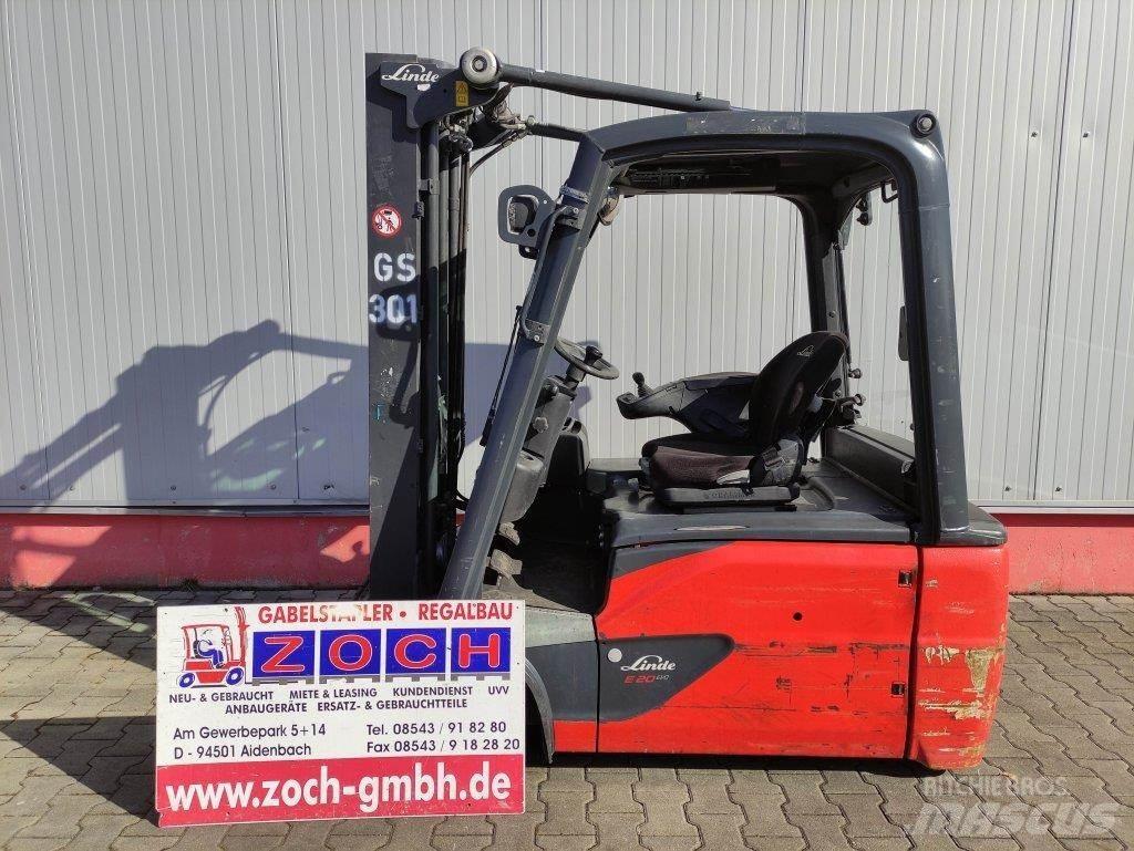 Linde E20L-02-386 Električni viljuškari