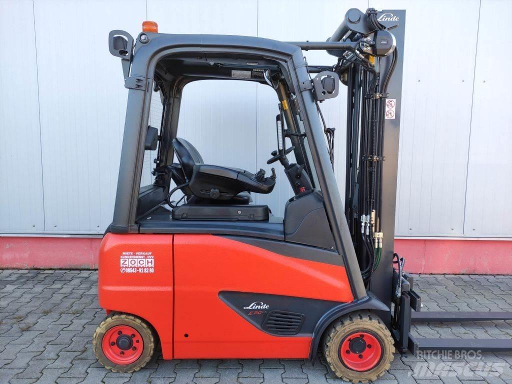 Linde E20P-02-386 EVO Električni viljuškari