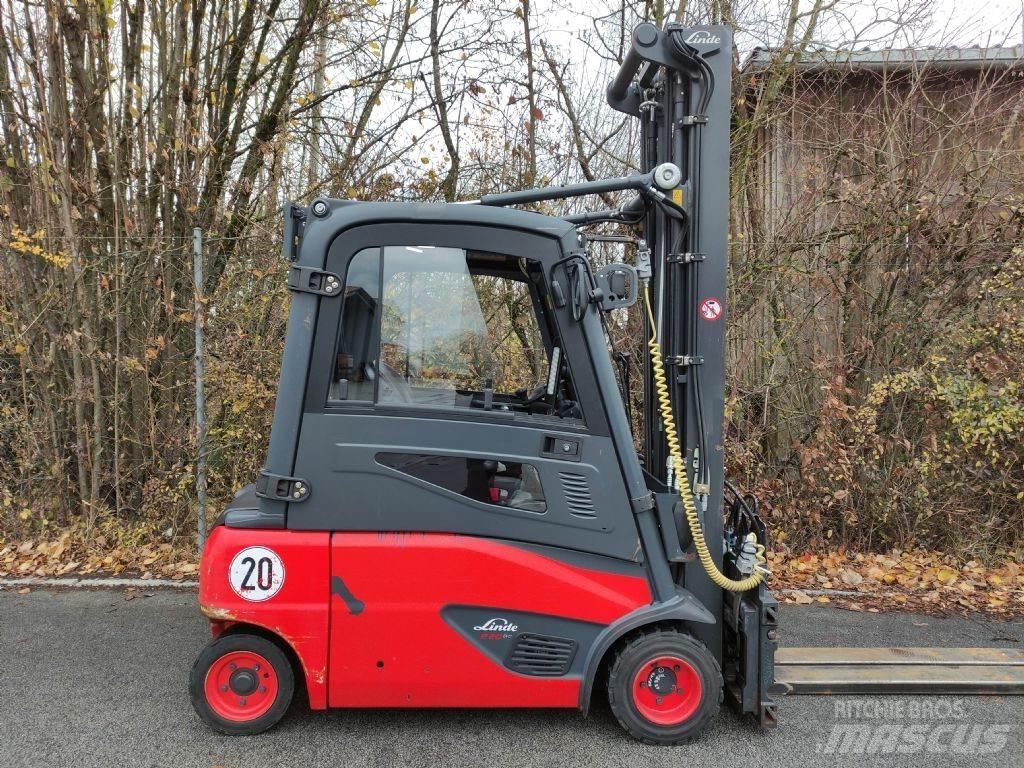 Linde E20PL-02-386 EVO Električni viljuškari