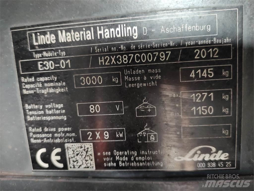 Linde E30-01-387 Električni viljuškari