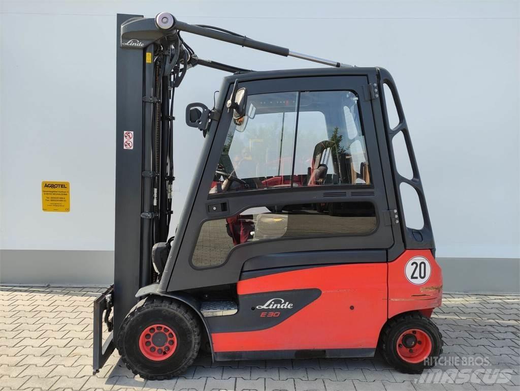 Linde E30L/387 Električni viljuškari
