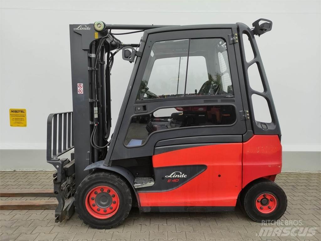 Linde E40H-01/600-388 Električni viljuškari