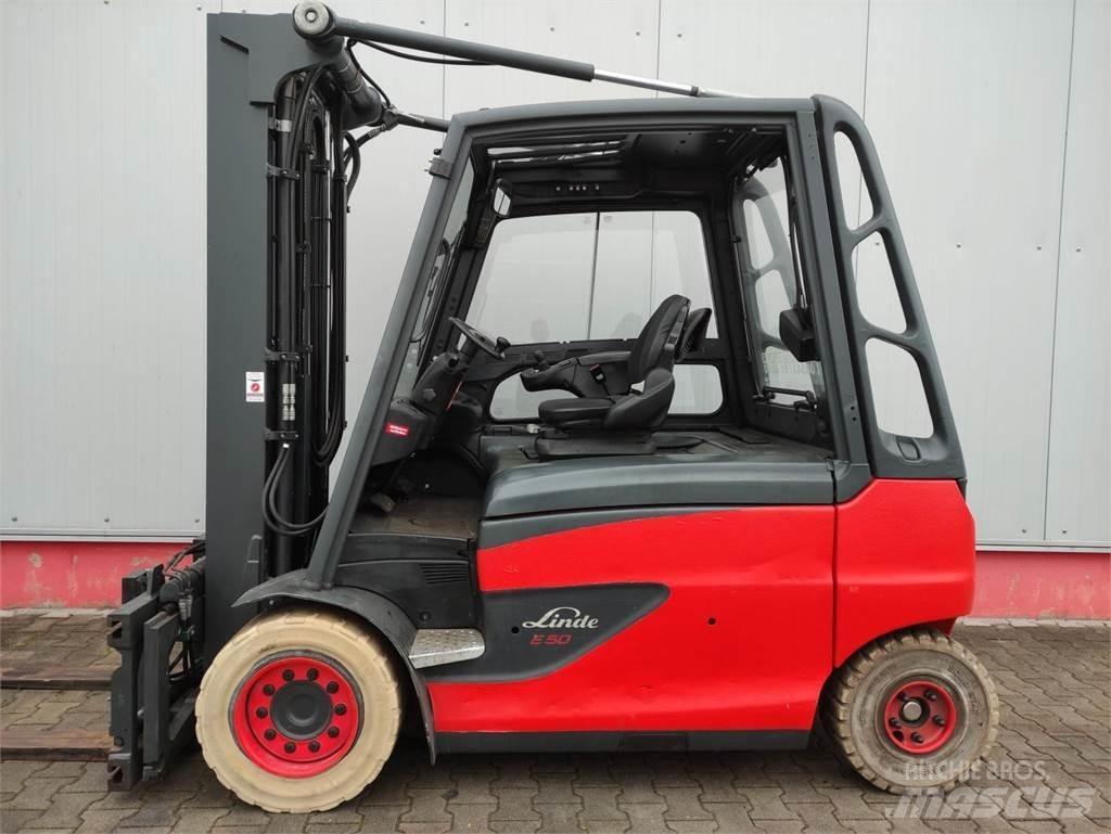 Linde E50HL-01-600 Električni viljuškari