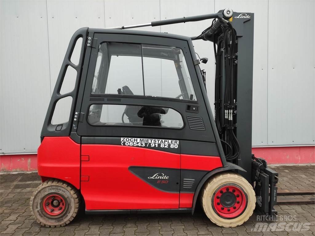 Linde E50HL-01-600 Električni viljuškari