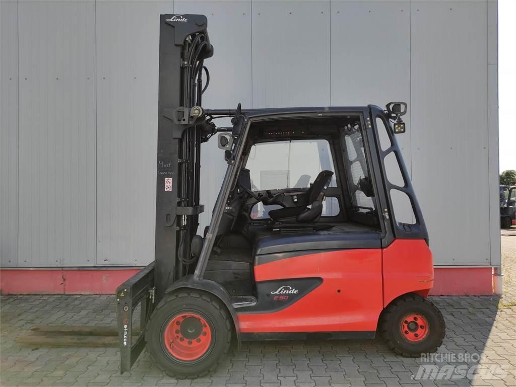Linde E50HL-01/600-388 Električni viljuškari